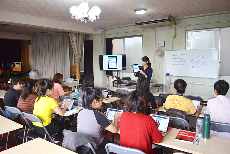日本での生活ルールを学ぶ研修体制づくり