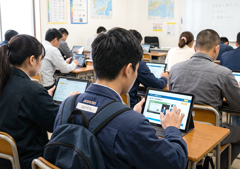 タブレット授業