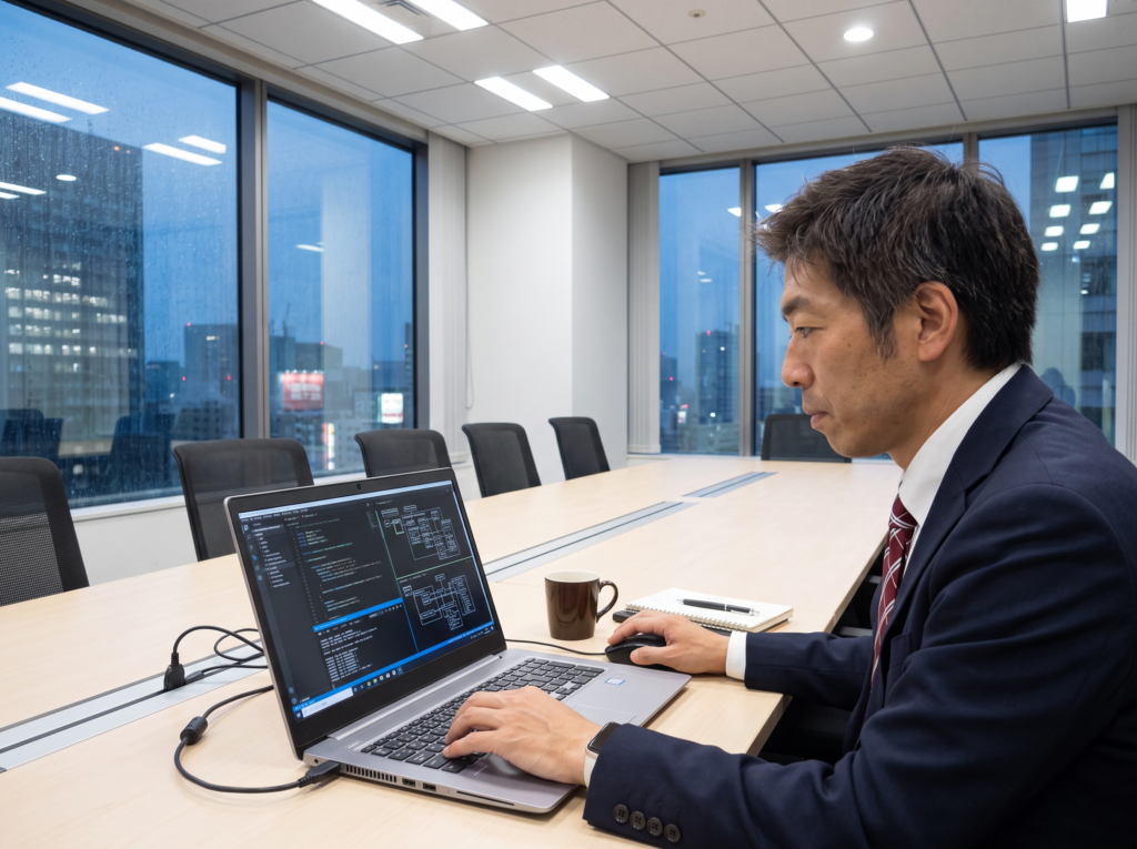 配属日をすぐ確認できる新システムを開発